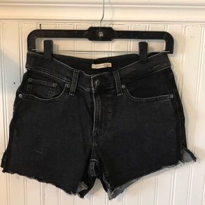 Cut Levi shorts